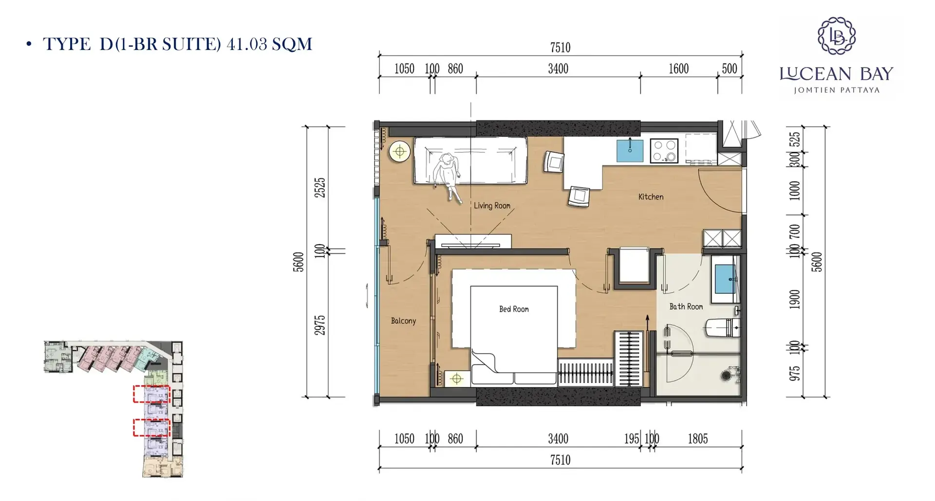 1 Bedroom Suite