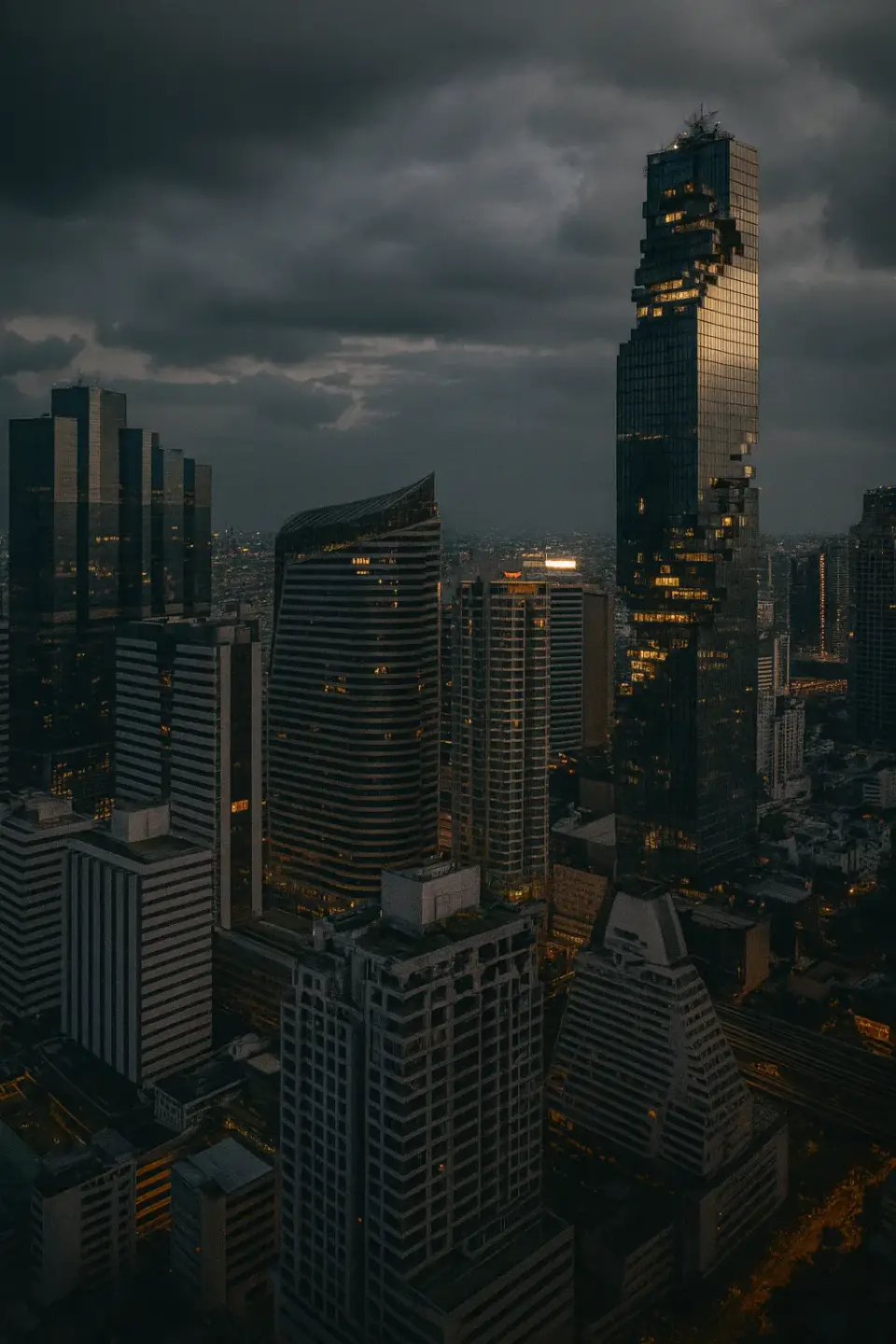 Bangkok city view