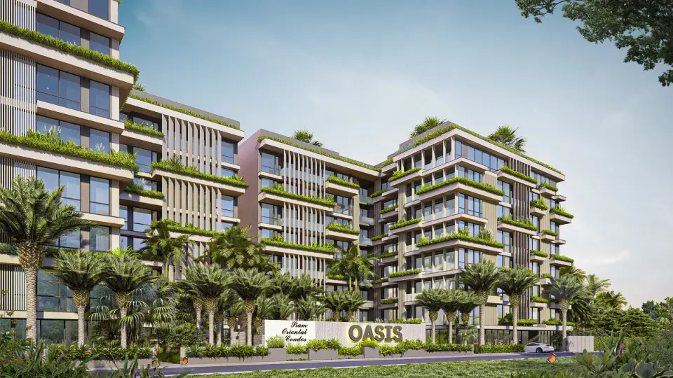Siam Oriental Oasis, พระตำหนัก, พัทยา