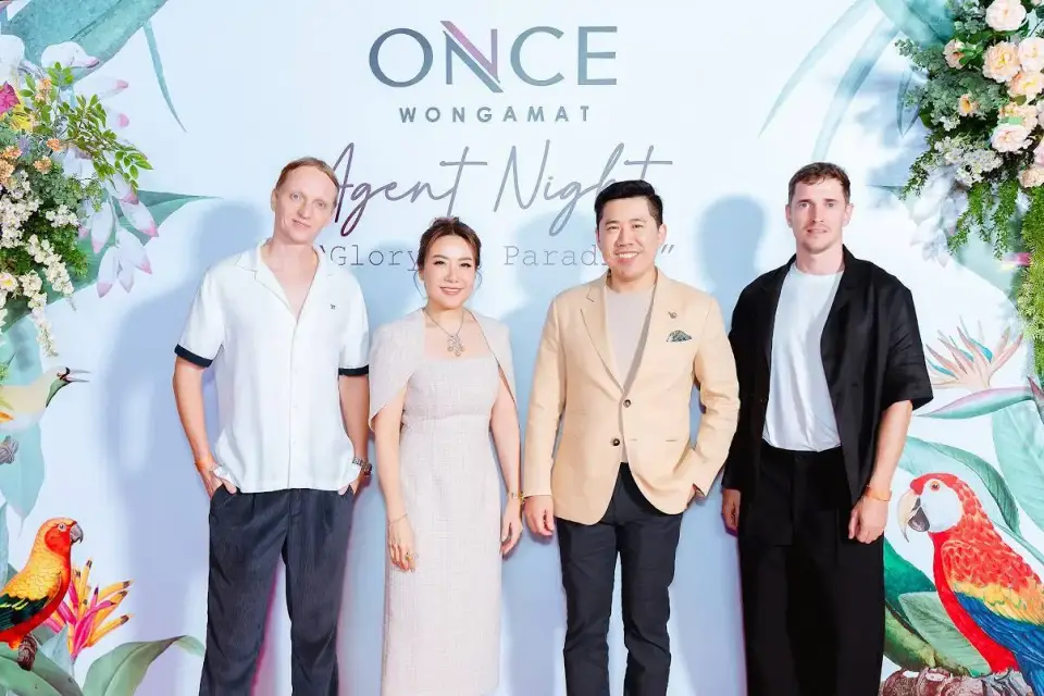 Home For You team at the ONCE Wongamat agent night